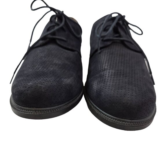 NWOT/NWOB Hotter Suede Leather Cornwall Comfort Oxford Shoes Size UK 8/US 10 - Picture 6 of 9